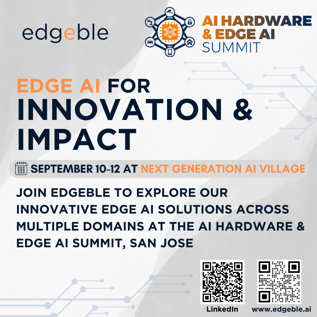 Edge AiI For Innovation & Impact 2024