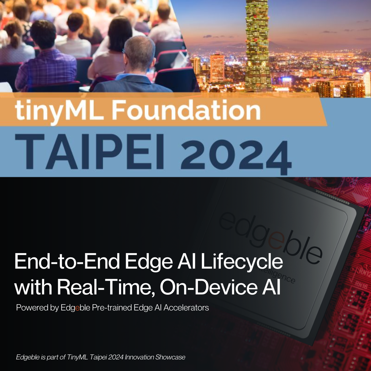 Edgeble at TinyML Taipei 2024 Innovation